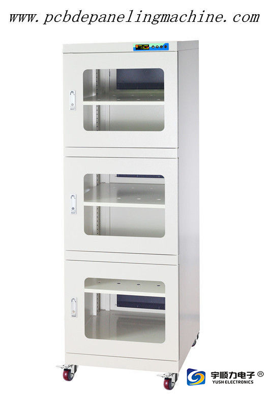 White 1250L Humidity Control Camera Storage Cabinet For Cameras Lens