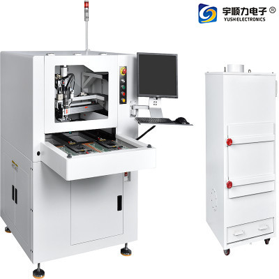 Çift Çalışma Platformu Görsel Hizalama PCB Depaneling Makinesi